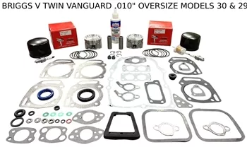.010" OVERSIZE ENGINE OVERHAUL KIT FITS BRIGGS VANGUARD 14HP-18HP MODEL 30 & 29