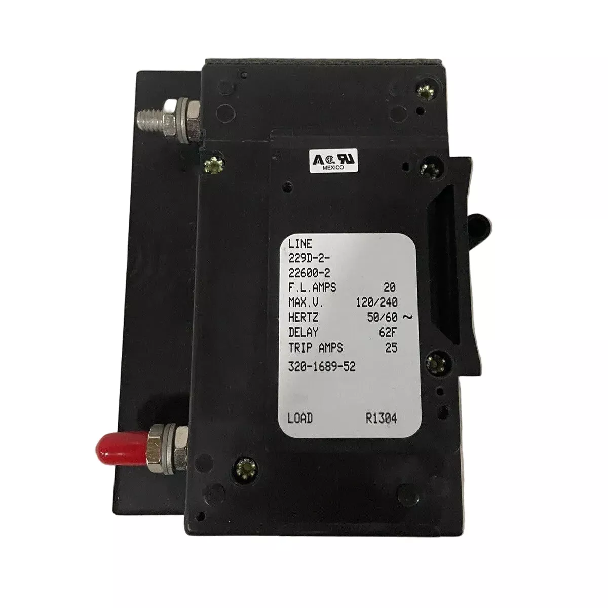 0320-1689-52 | Genuine Cummins Onan CIRCUIT BREAKER