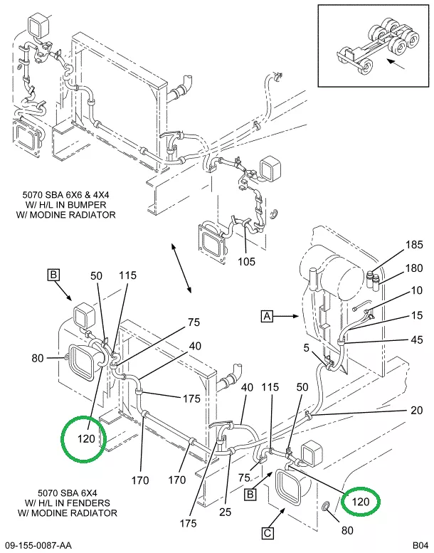 1515549C92 HARNESS,HEAD LIGHT WIRING CIRC