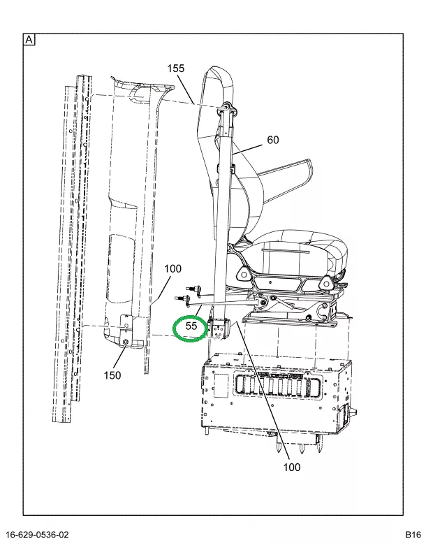 1669816C1 BELT TETHER 7 1/2