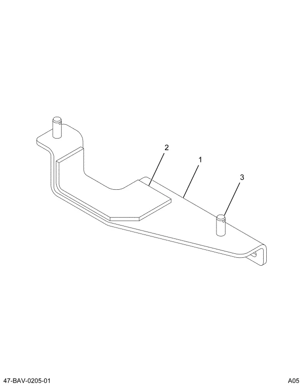 2202858C2 BRACKET*ASSY MTG FWD DR O/O