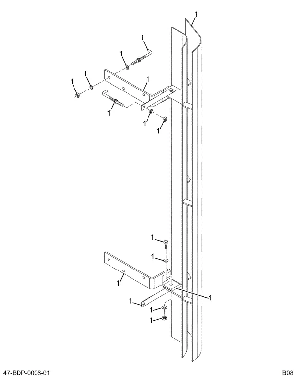 2209858C91 AIR-FOIL TOPMOUNTED REAR PB1