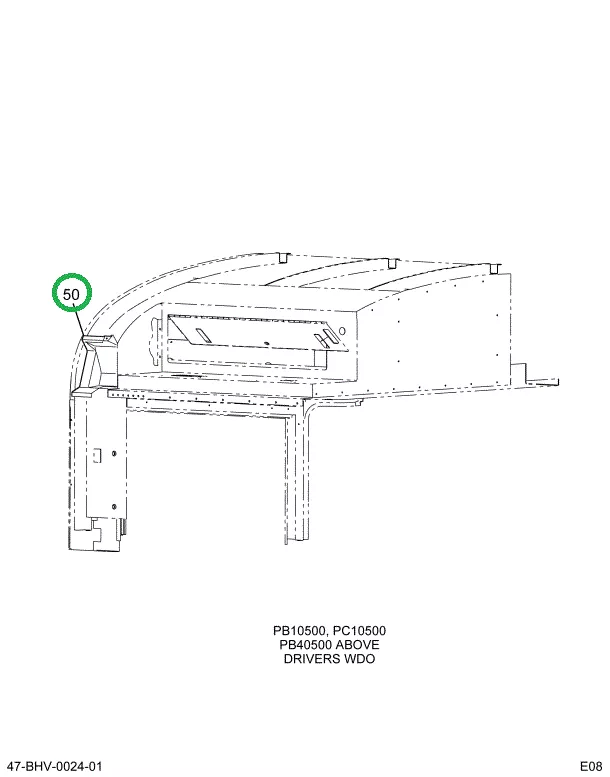 2212161C1 COVER DRVR STOR COMPT LOOM B