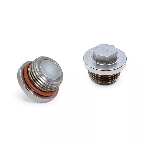 304 Stainless Steel Drain Plug with Integrated Magnet and 1&1/16"-12 Threads