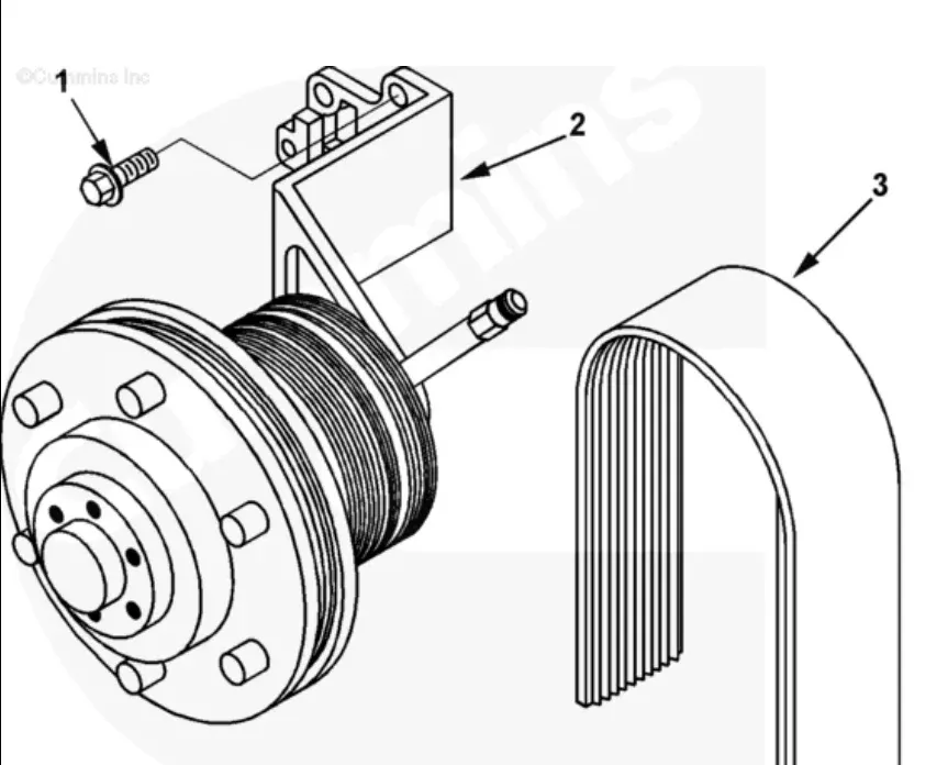 3680270 | Genuine Cummins Fan Hub For ISX