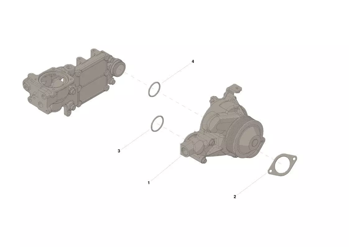 4309267 | Genuine Cummins Water Pump Kit