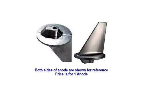 Anode Zinc Long Skeg for Mercruiser Outdrives 34127A1