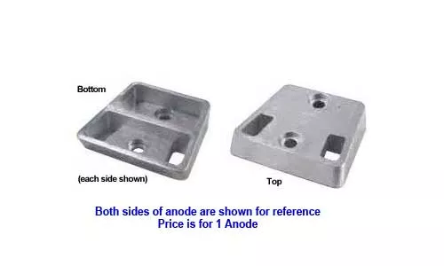 Anode Zinc Transom Block for OMC Cobra 984547