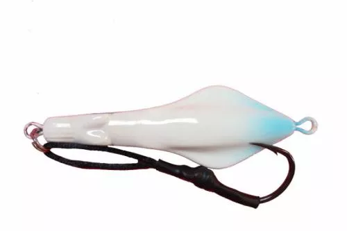 "Sammie" Jig Style 3 Holographic One Side/Painted WithBlue Tip