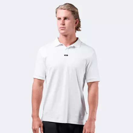 Zhik Mens Pima Cotton Polo - White