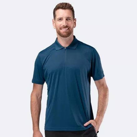 Zhik Mens UVActive Short Sleeve Polo - Teal