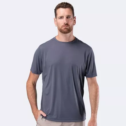 Zhik Mens UVActive Short Sleeve Tech Tee - Slate