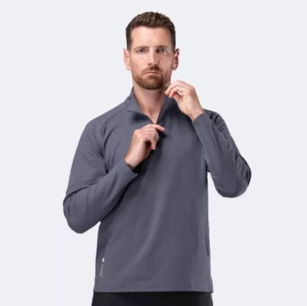 Zhik Mens ZhikMotion 1/4 Zip Top - Slate