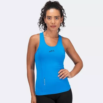 Zhik Womens Eco Spandex LT Race Singlet - Cyan