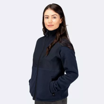 Zhik Womens Hybrid Fleece Jacket - Midnight Blue