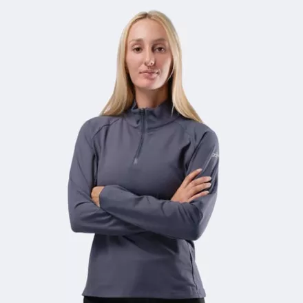 Zhik Womens Zhik Motion 1/4 Zip Top - Slate