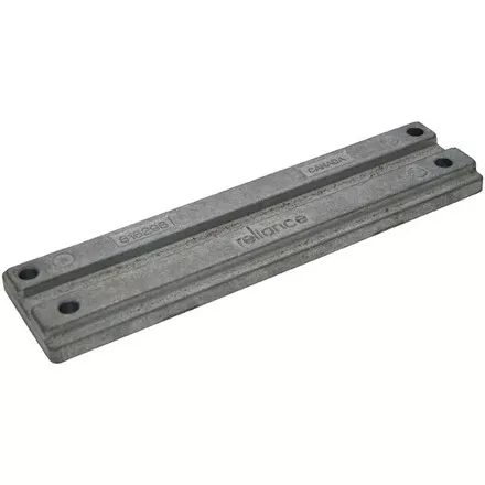 Zinc Anode Outboard Plate - 192mm