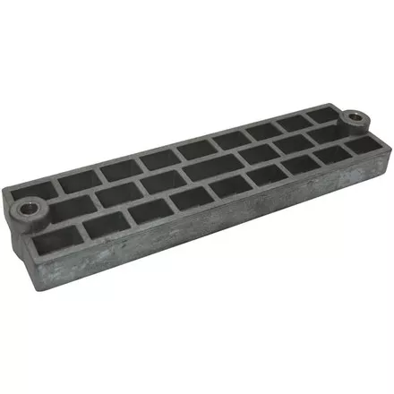 Zinc Anode Waffle Plate - 85mm