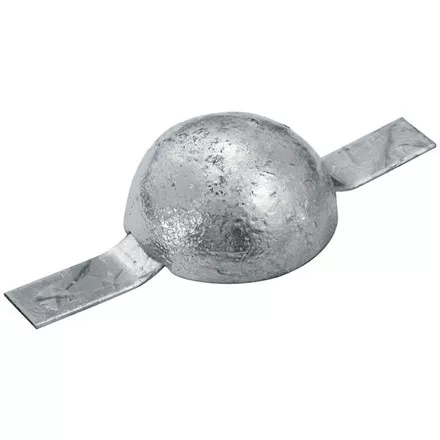 Zinc Round Block Anodes With Strap