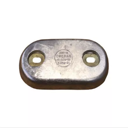 Zinc Slotted Anodes - Oval
